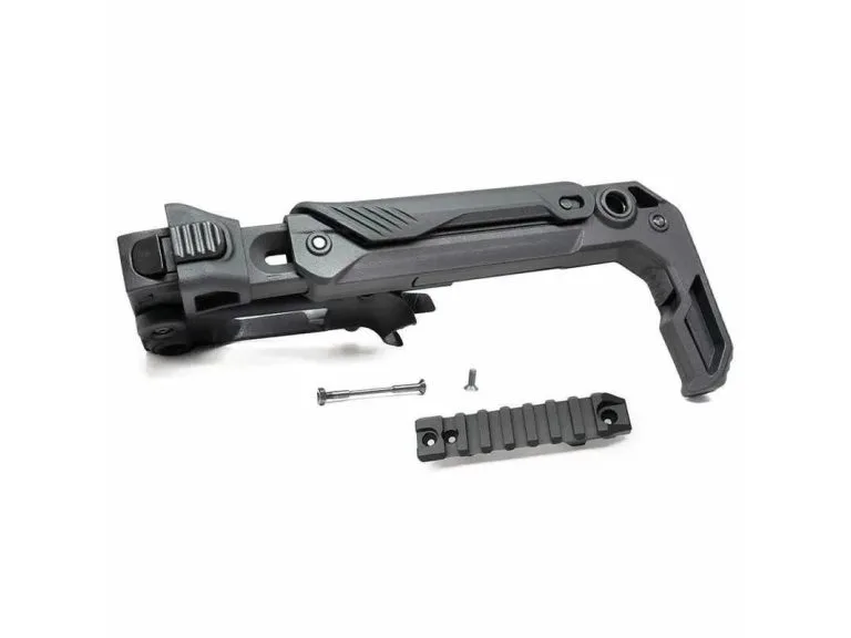 Action Army Culata AAP-01 Plegable — Negro