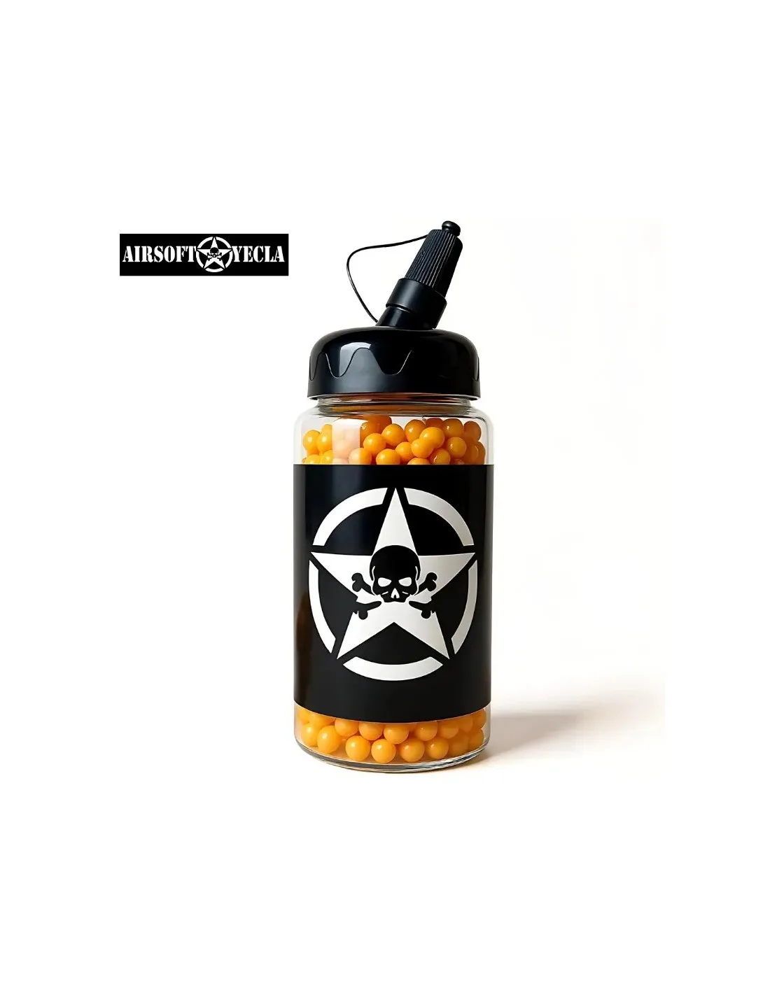 AirsoftYecla BBs 0.12g 2000bbs Naranjas