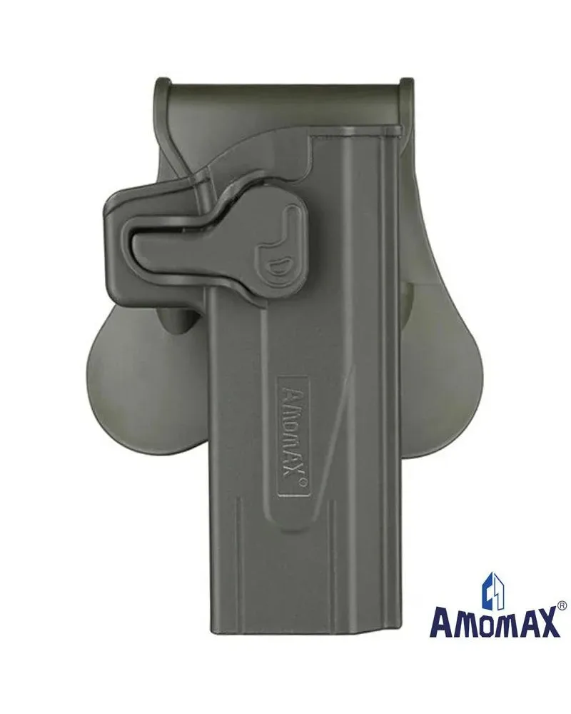 Amomax Funda Rígida Hi-Capa — Verde