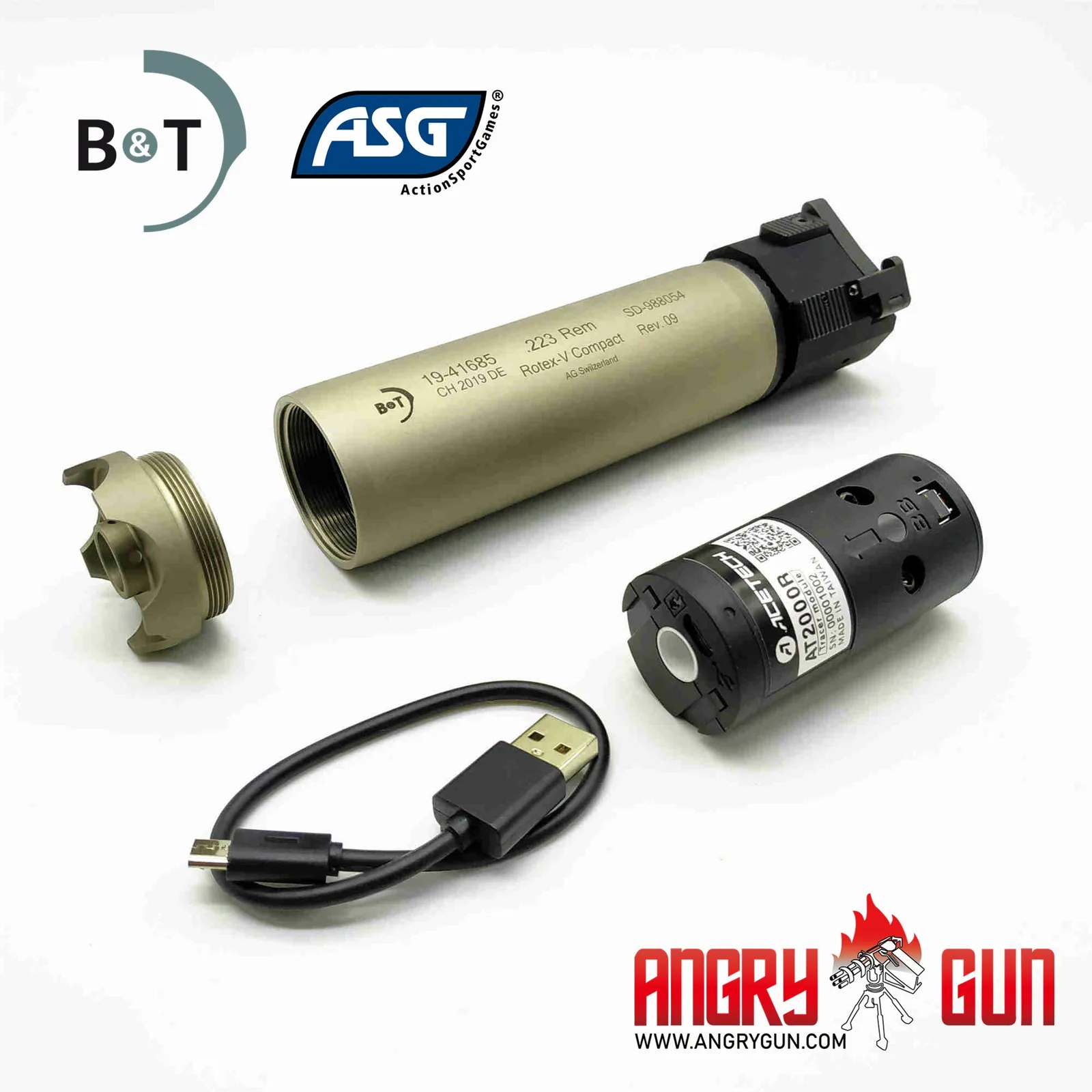 AngryGun Supresor Rotex V Tracer QD
