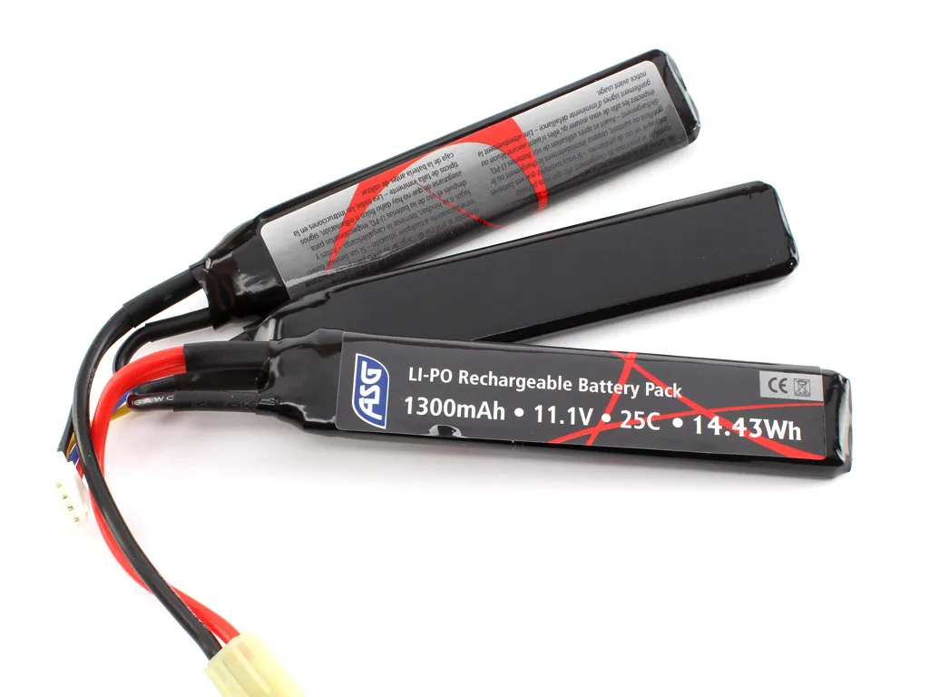 ASG LiPo 11.1V 1300mAh CQB Crane
