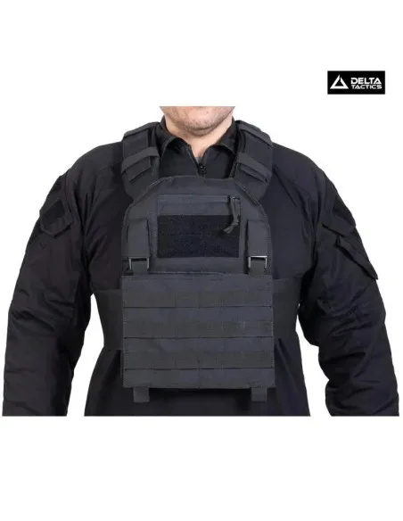 Delta Tactics Force MK1 Plate Carrier — Negro