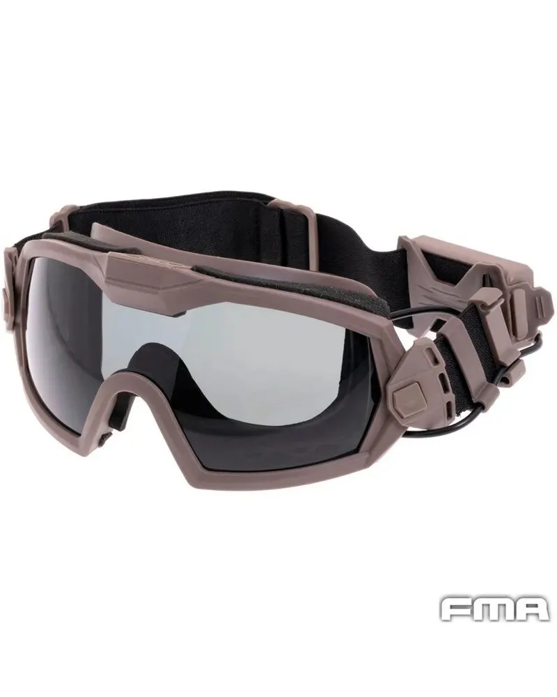 FMA Gafas con Ventilador — Tan