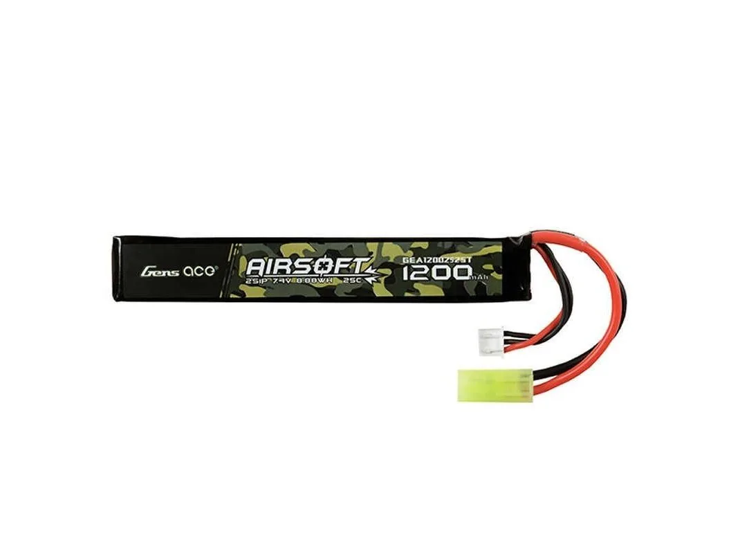 Gens Ace LiPo 7.4V 1200mAh Stick Tamiya