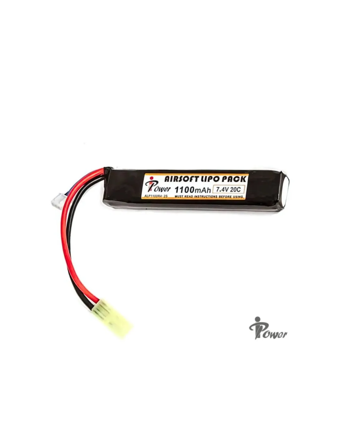 iPower LiPo 7.4V 1100mAh Stick Mini