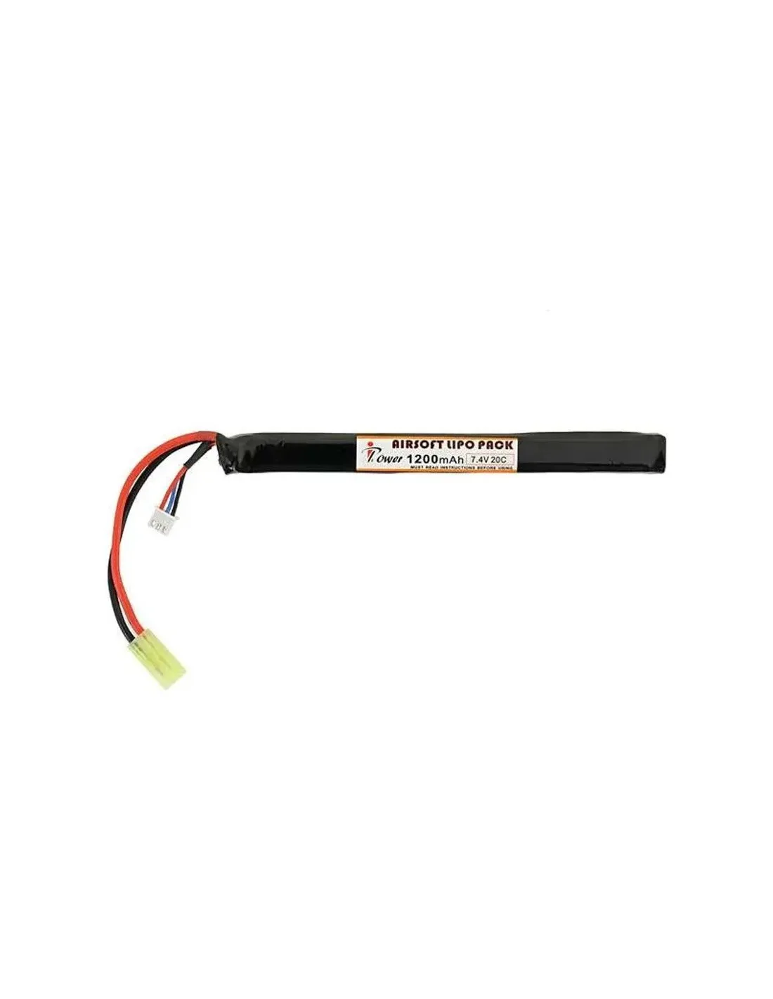 iPower LiPo 7.4V 1200mAh Stick
