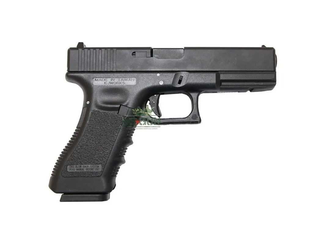 KJW KP17 Glock 17 GBB — Negro