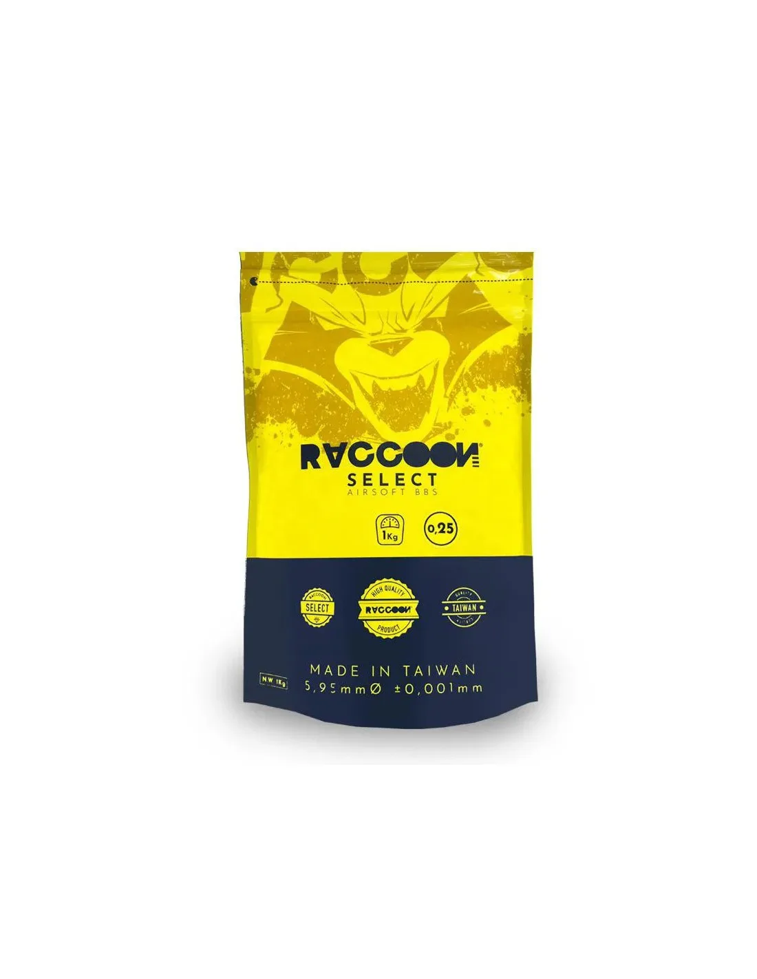 Raccoon BBs Select 0.25g 1kg