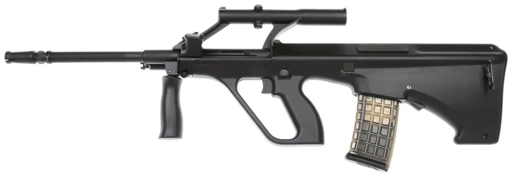 Snow Wolf AUG A1 Military AEG — Negro