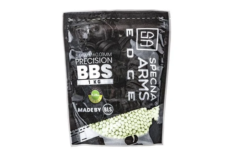 Specna Arms EDGE Tracer 0.25g 1kg — Verde