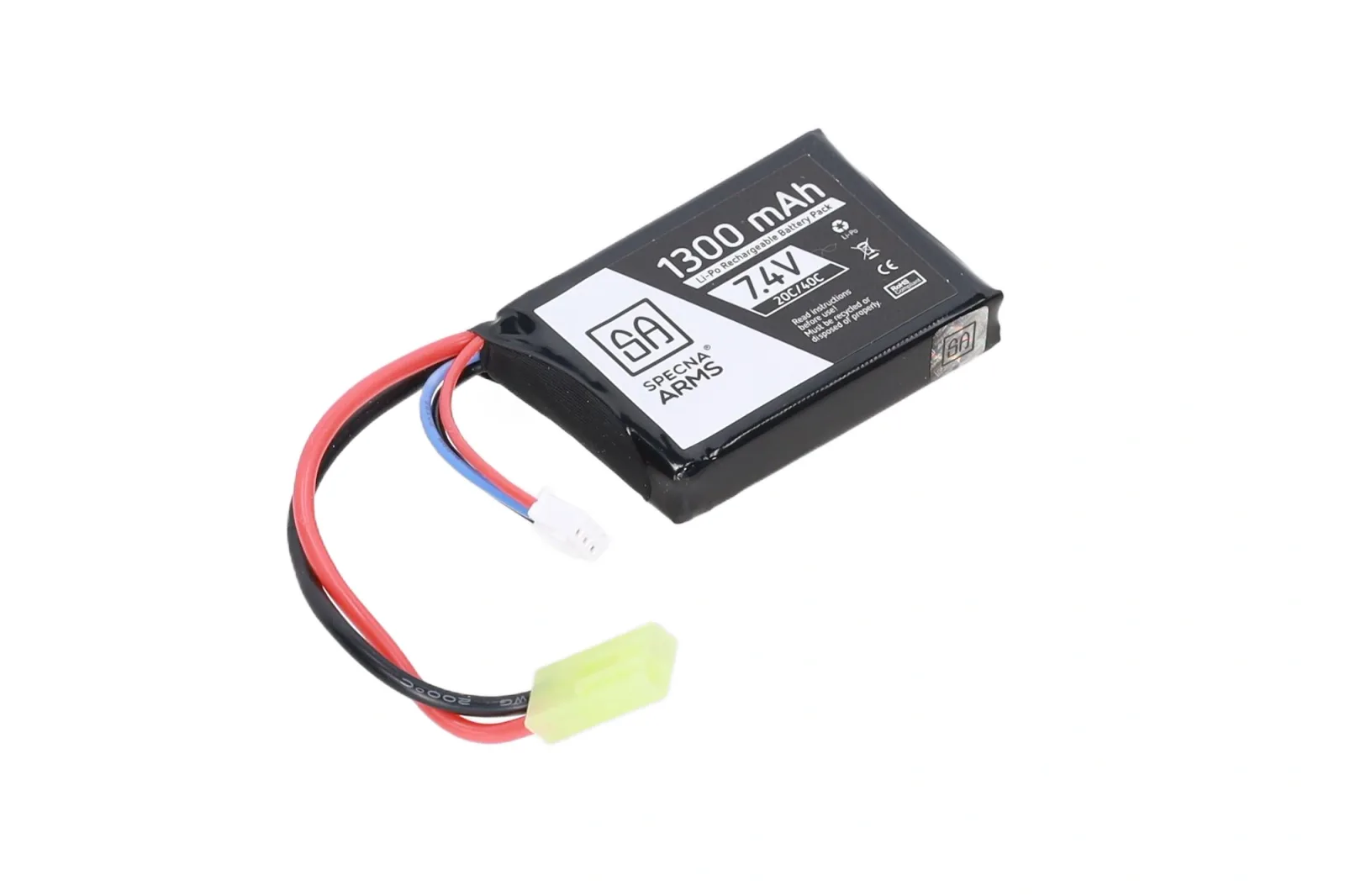 Specna Arms LiPo 7.4V 1300mAh PEQ