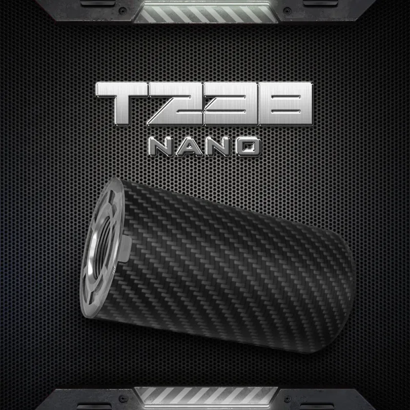 T238 Nano Tracer Carbono — Negro