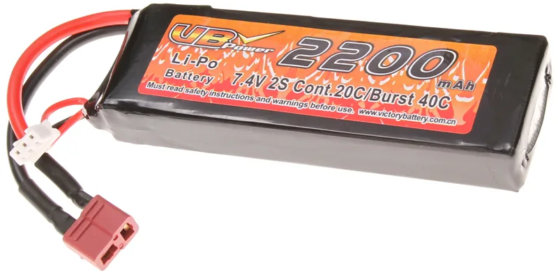 VB Power LiPo 7.4V 2200mAh Bloque